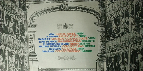 Músic Disc Vinilo,operas Waldo De Los Rios 8 Temas 1973 P.10 (Usado)