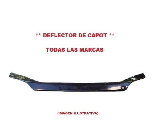 Deflector De Capot Partner 98/03 Tipo Furgón Sin Logo 