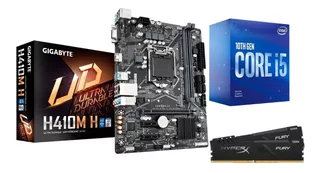 Kit Actualización Ensamble Intel I5 10400 + H410 + 16 Gb Ram