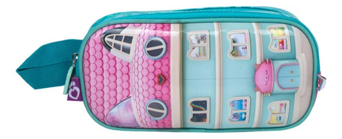 Mochila Gabbys Dollhouse Infantil Kit De Lonchera Y Lapicera