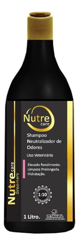 Shampoo Pet Neutralizador Petmania Linha Nutre Care1lt 1:10 Fragrância Alta Performace