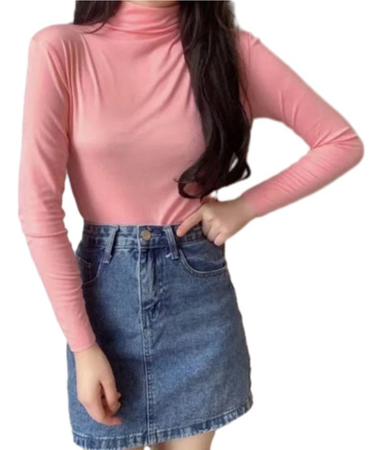 Suéter Para Mujer Manga Largas Blusa Elegantes Casual Moda