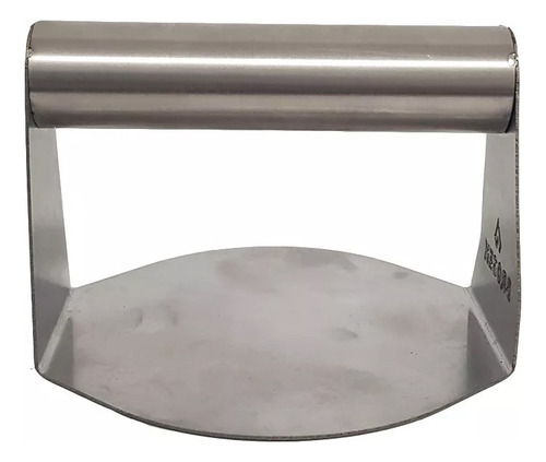 Smasher Pisa Prensa Hamburguesa Acero Inox. 11 Cm Liviano Color Plateado