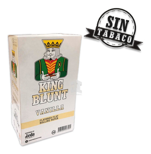 Papelillo King Blunt  X5  Vainilla /ambienteyaromas