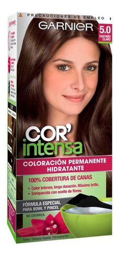 Kit Coloración Color Intenso 50 Castaño Claro