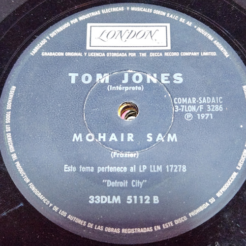 Simple Tom Jones London C6