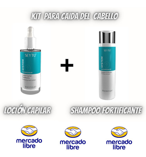 Kit Para  Caida Del  Cabello Linea Seytu Omnilife 