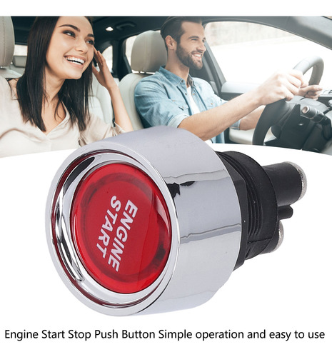 Botón Pulsador Arranque Y Parada Motor 50a 12-24v Automóvil
