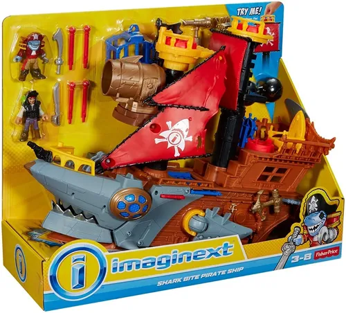 Imaginext Barco Ataque De Tibur n