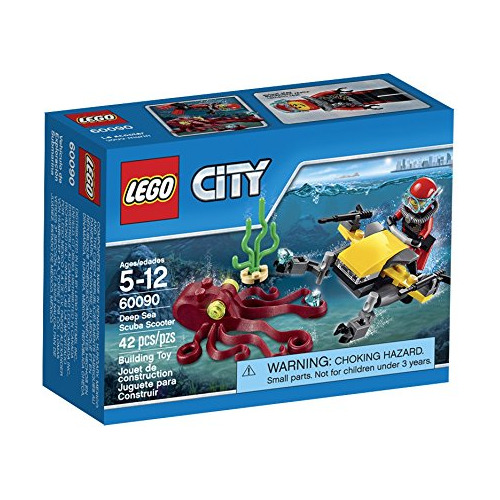 Kit De Construccion Lego City Deep Sea Explorers 60090 Scuba