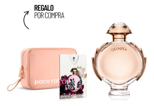 Kit Perfume Mujer Paco Rabanne Olympéa Edp 80 Ml + Puch