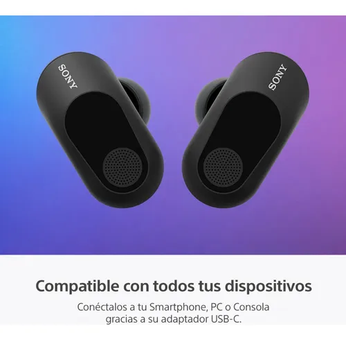 Auriculares in-ear gamer inalámbricos Sony Bluetooth WF-G700N WF-G700N negro