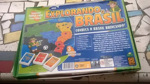 Jogo Explorando o Brasil - Loja Grow