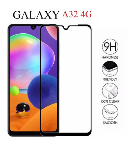 Vidrio Protector 9d/21d Completo Samsung Galaxy A32 4g
