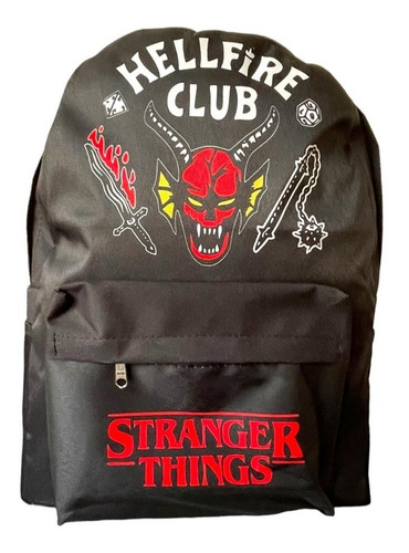 Mochila De Stranger Things Hellfire Club 44 Cm