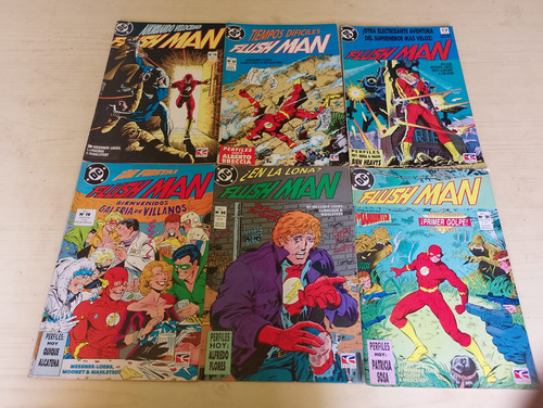 Flash - Flush Man - Edit. Perfil - Año 1987- (Usado)