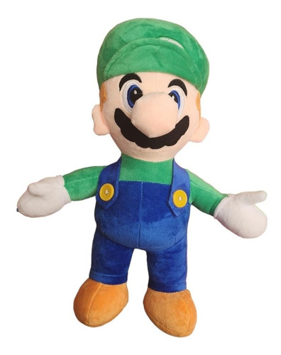 Peluches Super Mario Bross Luigi Aprox - 65cm Niños Regalo