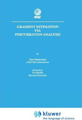Libro Gradient Estimation Via Perturbation Analysis - Pau...