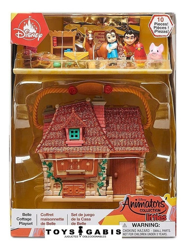 Animators Collection Littles Playset Bella 10 Piezas Disney