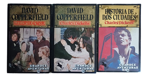 3 Libros Charles Dickens - D. Copperfield + Historia 2 C 