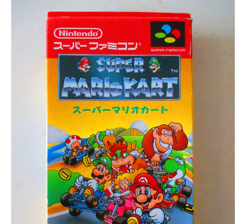 Super Mario Kart Completo En Caja