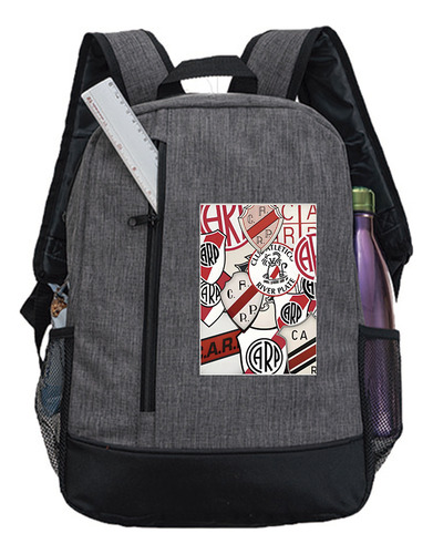 Mochila Escolar X R4f River Plate Ff588