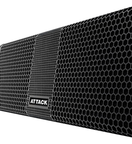 Caixa Line Array Attack Versa Red Vsl 206 2x6 + 1dr C/ Cor Preto 100/240v