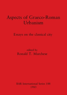 Libro Aspects Of Graeco-roman Urbanism: Essays On The Cla...