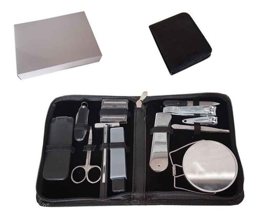 Imagem 2 de 4 de Cuidados Para Homens Barba Cabelo Bigode Kit Viagem