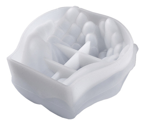 // Molde Para Macetas De Cemento Con Forma De Mano, Cenicero