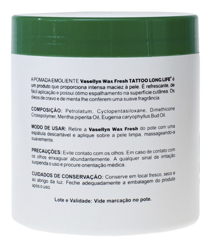 Imagem 3 de 4 de Vaselina Para Tatuagem Tattoo Long Life Deslizante Para Pele