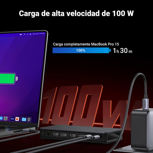 Ugreen Usb C Docking Station,revodok Pro 209 Dual Display Pa