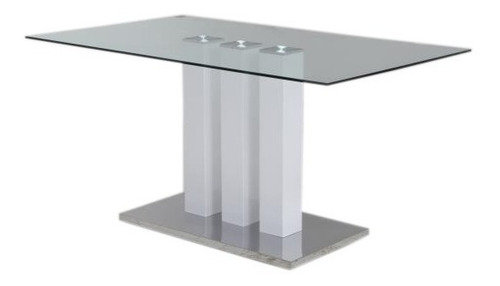 Mesa De Comedor Base Central Lena 180x90cm 