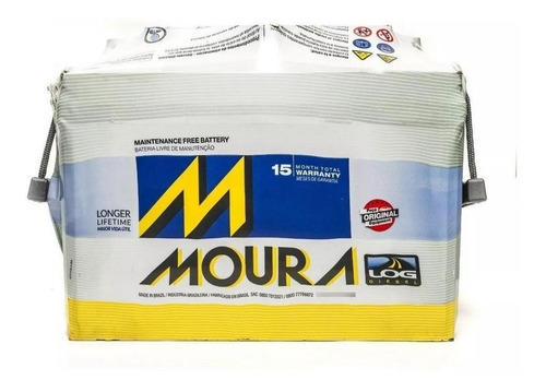 Imagen 3 de 10 de Bateria Moura 12x90 M90td Positivo Derecha. Linea Asiatica