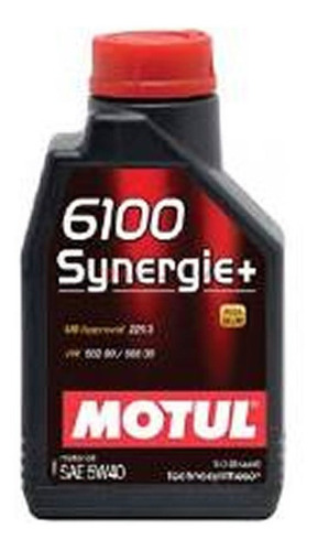 Óleo Lubrificante Para O Motor Motul 6100 Synergie Plus 5w40