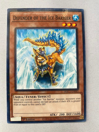 Defender Of The Ice Barrier Duel Terminal Comun Yugioh