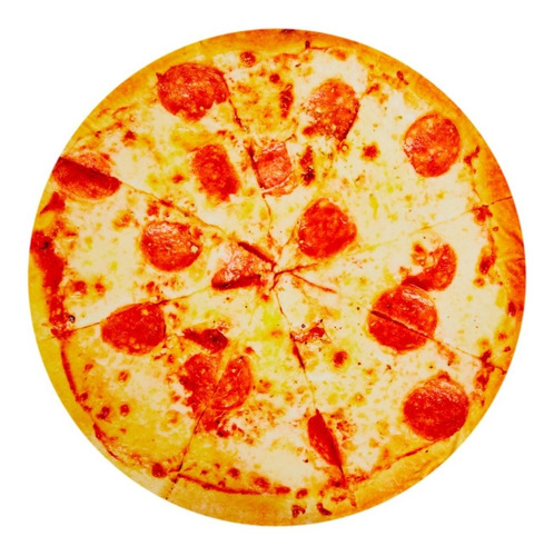 Frazada Suave Y Abrigadora Pizza De Pepperoni - Providencia
