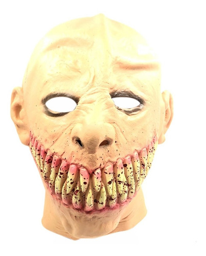 Máscara De Látex De Terror 30 X 25 Cm Halloween Disfraz 