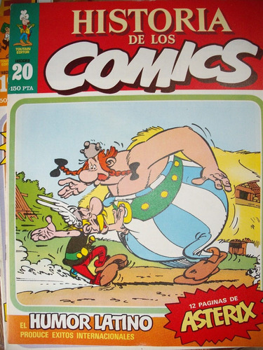 Historia De Los Comics Fascículo N° 20 Asterix 12 Páginas