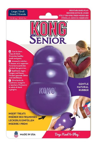 Imagen 3 de 9 de Kong Senior Large Juguete Perros Edad Avanzada