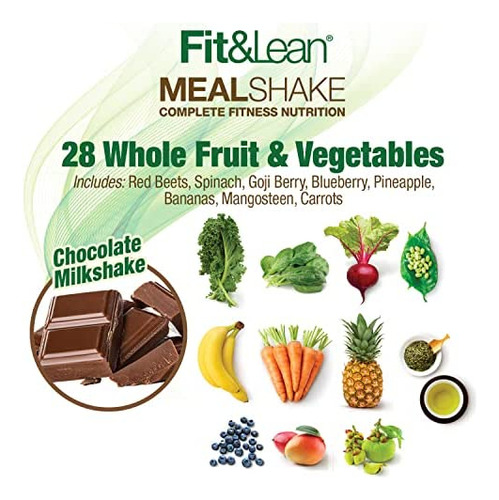 Substituição De Refeição De Shake De Refeição Fit E Magra C