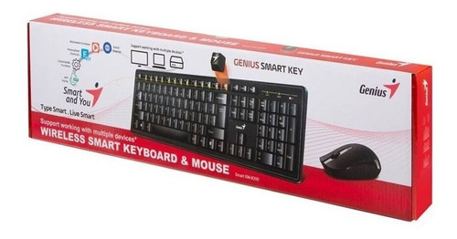 Combo De Teclado Y Mouse Inalambrico Genius Smart Km-8200