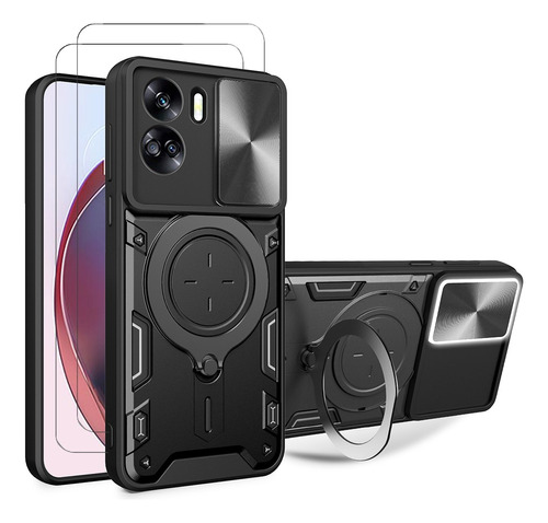 Funda Uso Rudo Para Honor 90 Lite Carcasa + 2 Micas