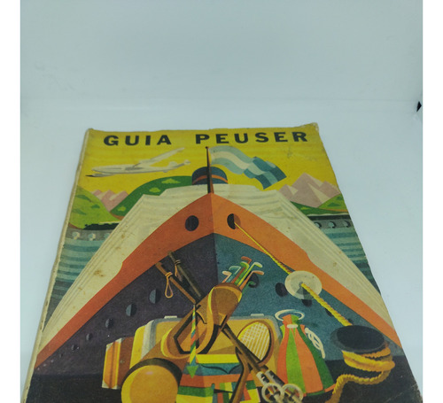 Libro Guia Peuser De Turismo 1954
