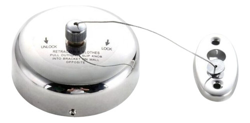 Varal Retratil Inox Hoteis Varandas Banheiro Lavanderia Box