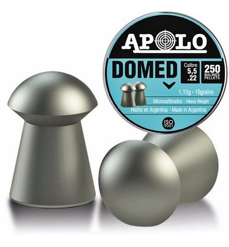 Balines 5.5mm Apolo Domed X 250