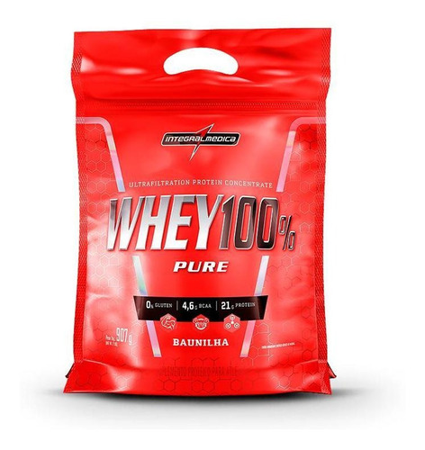 Super Whey 100% Pure (refil-907g) Integralmedica