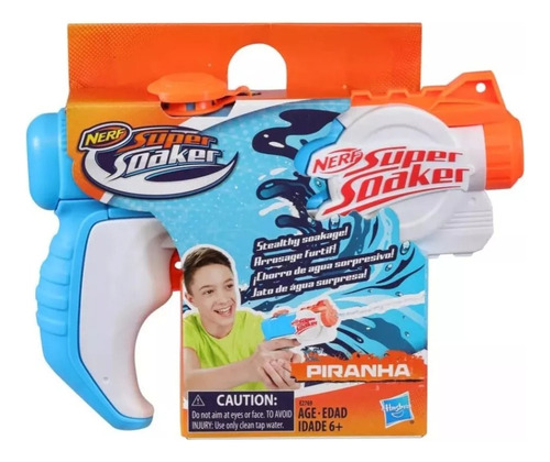 Lanzador De Agua Nerf Super Soaker - Piranha