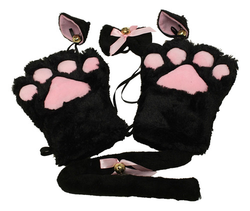 Guantes De Disfraz De Anime Para Cosplay De Gatito Y Gato