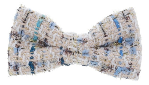 Laço De Cabelo Jessica Tweed Azul